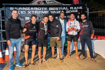 El teldense Azman Mesand, campeón de la 10k Xtreme Yaiza Bestial Race 2022/TA.